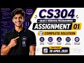 CS304 Assignment1 Solution Spring 2025 100 Correct Solution The Merciful Academy