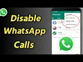 Download Lagu How to Disable WhatsApp Calls | Ignore or Block all Whatsapp Calls | Turn Off WhatsApp Calls