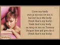 HWASA I Love My Body Easy Lyrics