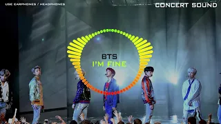 Download 🔈CONCERT SOUND🔈 BTS - I'm Fine MP3