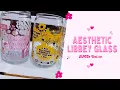 Lagu Aesthetic Mental Health Libbey Glass Collection 🌿 | 5 Designs | Ready-Made Drinkware for Self-Care