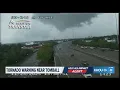 Watch Possible tornado crosses 249 in northwest Harris County