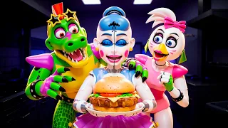 Балора учится готовить на кухне Гига Монти VRChat FNAF VR DLSS 5
