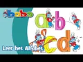 Lagu Leer het Alfabet met Bobo! 🔠 - Letters a, b, c en d 🥳 • Letters leren met Bobo