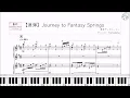 【連弾】Journey to Fantasy Springs / 東京ディズニーシー - 新エリア「ファンタジースプリングス」テーマ