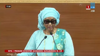DGP DU PM AHMADOU AL AMINOU LO : prise de parole de l'honorable Maimouna Bousso