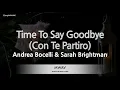 Download Lagu Andrea Bocelli \u0026 Sarah Brightman-Time To Say Goodbye (Con Te Partiro) (Karaoke Version)