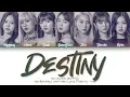 Download Lagu [QUEENDOM] OH MY GIRL (오마이걸) - Destiny (나의 지구) (Han|Rom|Eng) Color Coded Lyrics/한국어 가사 MP3