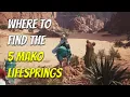 Measure The Mako Frequency - All 5 Lifespring Locations Final Fantasy 7 Rebirth