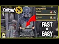 The Fastest Ways To Get Max Reputation - Fallout 76