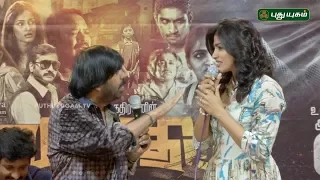 t rajendar insults actress dhansika on stage vizhithiru dhansika cry