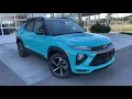 Blue 2021 Chevrolet Trailblazer RS Review - GSL GM City