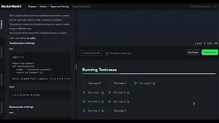 Hackerrank Python Solution Regex and Parsing - Regex Substitution