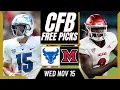 BUFFALO vs MIAMI OH CFB Picks Prediction College Football Free Picks Today