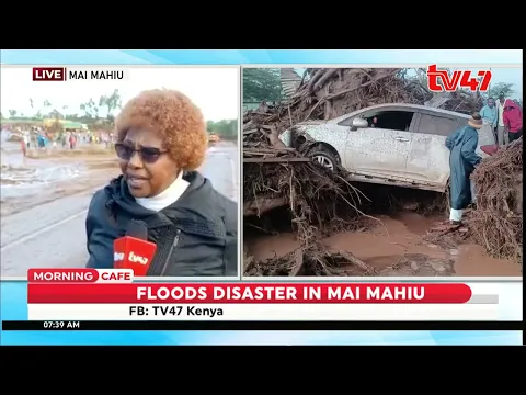 Download MP3 Mai Mahiu: Several people taken to hospital as flash floods sweep the town