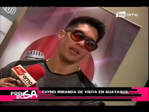 Chyno Miranda de visita en Guayaquil