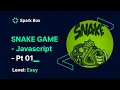 Snake Game com JavaScript Jogo da Cobrinha - Javascript