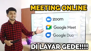 video conference with android tv zoom google meet and google duo