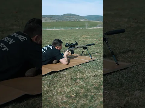 Ruger American patrol 5.56 in a GMCS chassis