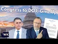 When Congress Tells DOJ to Knock It Off