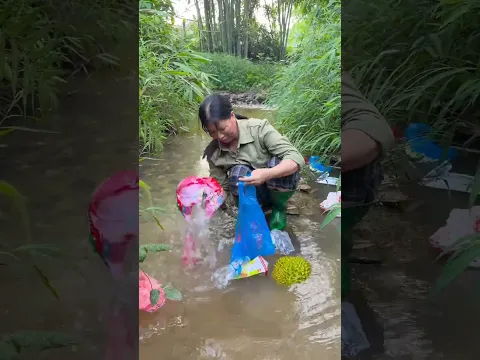 Durian harvest Why farming is fun and let s protect the environment #bushcraft #camping #outdoors