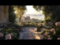 Download Lagu Palace Garden Morning - Peaceful Birdsong and Nature Ambience (with Brown Noise)