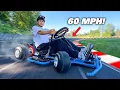 I Built a 60MPH Electric Drift Kart