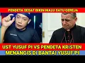 Lagu PENDETA MENANGIS DI BANTAI UST YUSUF PI, DEBAT PANAS