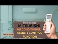 Mitsubishi AC Remote Functions Explained Beginner Friendly Guide