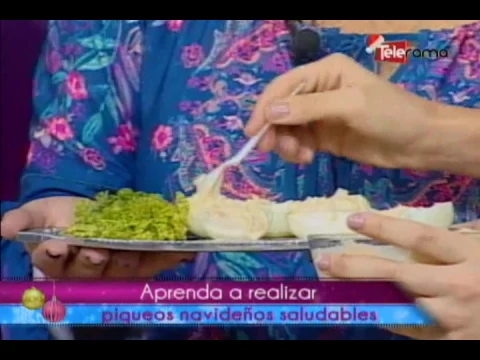 Aprenda a realizar piqueos navideños saludables