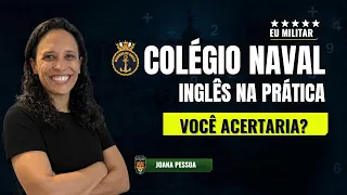 Colégio Naval: Última Prova de inglês Resolvida ao Vivo (Você acertaria?)