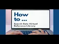 How to Search Gale Virtual Reference Library