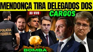 URGENTE! O PAU QUEBRA: Mendonça afasta Andrei Rodrigues da direção da PF e CRISE EXPLODE!