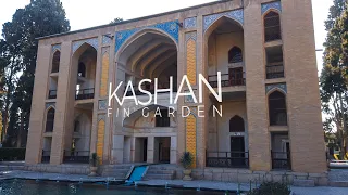 KASHAN 2021 Walking In Fin Garden Isfahan IRAN باغ فین کاشان 