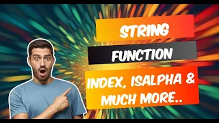 Index IsAlphaNumeric IsAlpha IsAscii String Function in Python