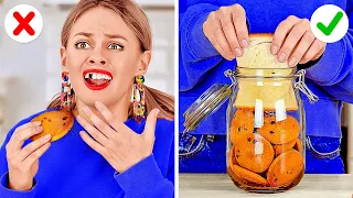 Food Tricks That Will Blow Your Mind || Smart DIY Food Hacks And Ideas to Save the Day