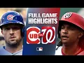 CUBS vs NATIONALS Full Game Highlights August 11 2026 MLB Season