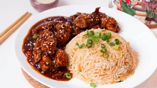 تبنياكي الدجاج على طريقة المطاعم الاسيوية L Chicken Teppanyaki 