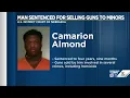 Lincoln man sentenced for selling guns to an underage friend
