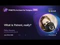 What is Patroni really POSETTE An Event for Postgres 2025