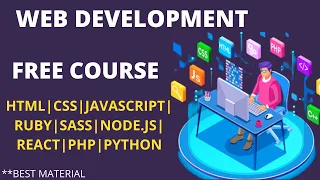 Free Web Development Courses HTML CSS JAVASCRIPT REACT NODE JS PHP PYTHON Enroll Now