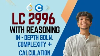 2996 Smallest Missing Integer Greater Than Sequential Prefix Sum LeetCode C In-Depth