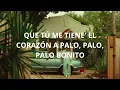 Lenny tavarez - Pa´ lo bonito (letra)