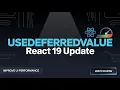 Mastering useDeferredValue hook in React