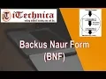 22 BNF BACKUS NAUR FORM