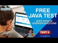 FREE Java Test - Part 4 Java Coding Bootcamp SynergisticIT