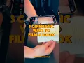 3 IPHONE CINEMATIC BOOK SHOT