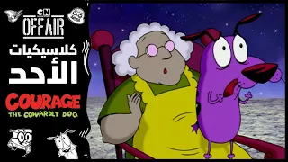 كلاسيكيات الأحد كوردج الكلب الجبان حلقة شجرة الأماني كرتون نتورك  كلاسيكيات الأحد كوردج الكلب الجبان حلقة شجرة الأماني كرتون نتورك