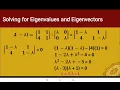 Chapter 21 Eigenvalues and Eigenvectors MAT121