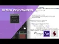 ExtendScript Tutorial 2D to 3D Scene Converter